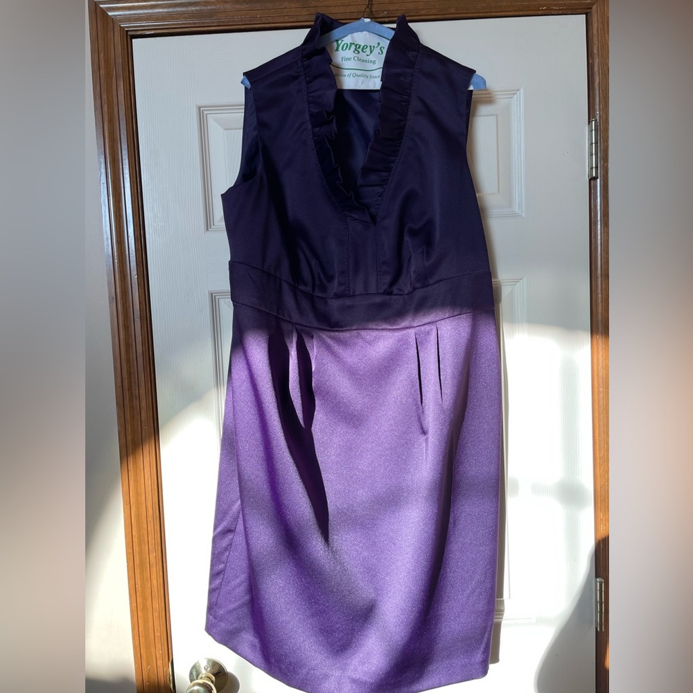 Like new purple cocktail dress